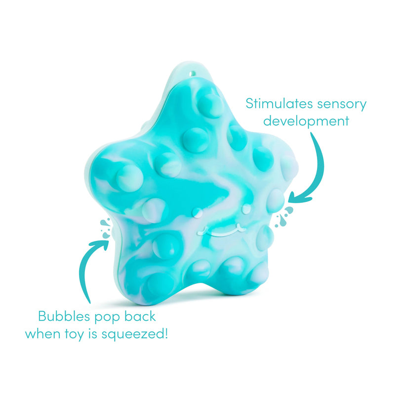 Munchkin Brinquedo de Banho Pop Squish™ da - Estrela-do-mar