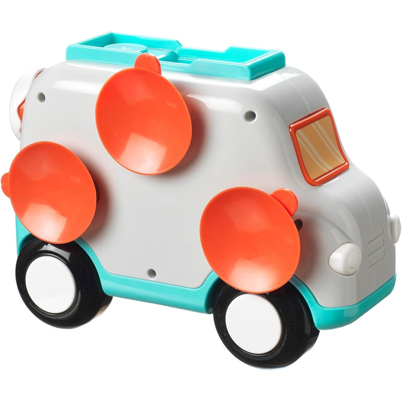 Nuby Brinquedo de Banho Máquina de Sorvete – Criador de Bolhas com 2 Casquinhas (Para crianças a partir de 3 anos)