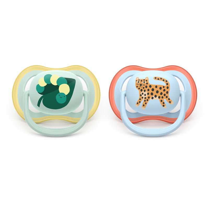 Philips Avent Chupeta Ultra Air Azul 0-6 meses (Pacote com 2)
