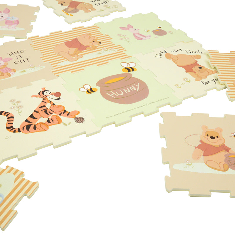 Winnie The Pooh Tapete de Atividades 12 Peças de Encaixe para Crianças - Conjunto de Brinquedos para Ambientes Internos - Reino Unido 2026