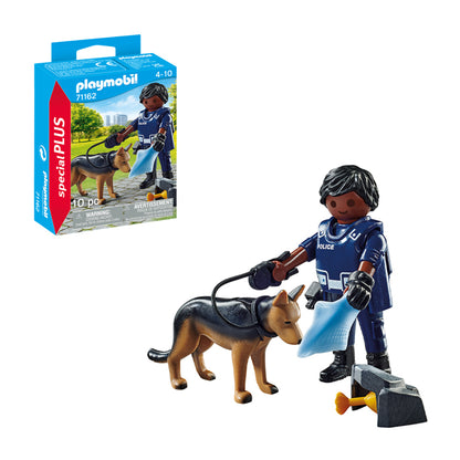 Playmobil Policía Especial Plus Con Perro