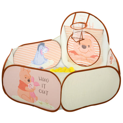 Winnie Piscina de Bolinhas The Pooh Quick Up com 20 Bolinhas, Brinquedo Infantil para Ambientes Fechados com Cesta de Basquete, Conjunto Divertido (Reino Unido, 2026)