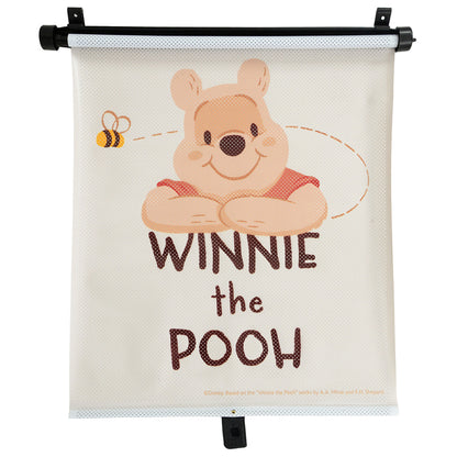Winnie the Pooh Cortina de enrolar , pacote com 2, para janela de carro, acessório de viagem infantil, presente para o Reino Unido em 2026.