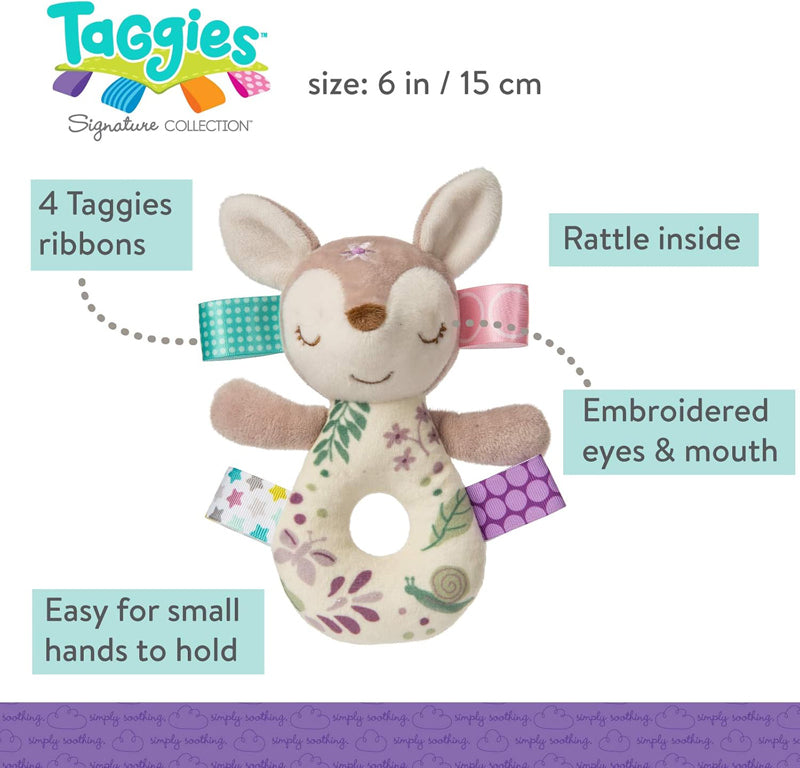 Taggies Chocalho Flora Fawn