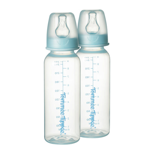 Tommee Tippee Classic Start Mamadeiras Estreitas  2x 250ml - cores sortidas