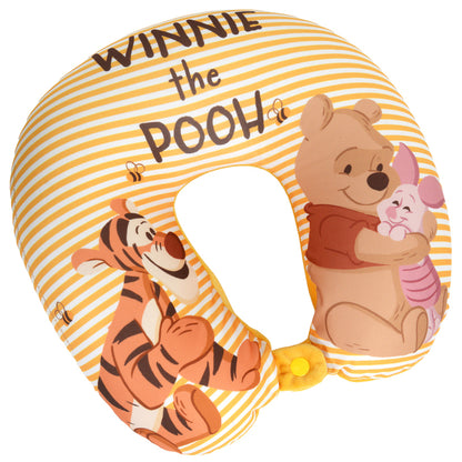 Winnie the Pooh Almofada de Viagem Infantil  com Suporte para o Pescoço - Produto Oficial Licenciado - Acessório de Viagem Confortável - Reino Unido 2026