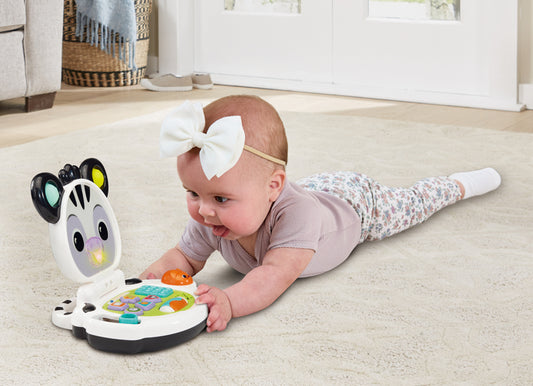VTech Botões de formato colorido para laptop Discovery Zebra Silicone para clima