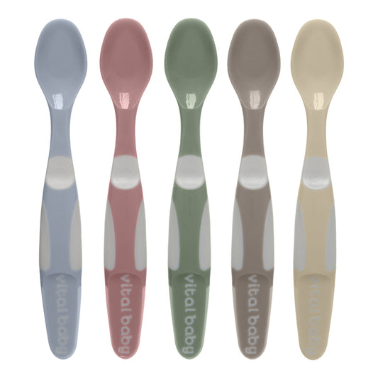 Vital Baby Colheres de Introdução Alimentar Nourish Start (Pacote com 5)