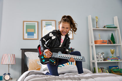 VTech Kidi® Guitar Superstar  Guitarra Infantil 12 em 1 com Luzes, Música, Bluetooth e Jogos