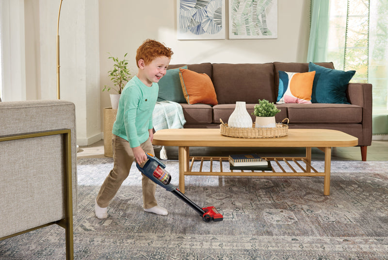 VTech Aspirador de Brinquedo Tidy Up | Brinquedo Interativo de Faz de Conta com Luzes, Sons, Cores e Números | Para Crianças Pequenas