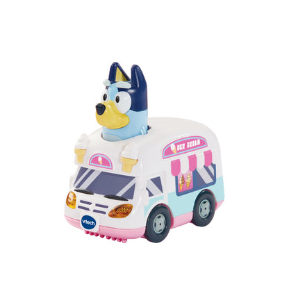 VTech Veículo de Brinquedo Toot-Toot Drivers – Caminhão de Sorvete da Bluey (com música, sons, frases e luzes; para idades de 1 a 5 anos)