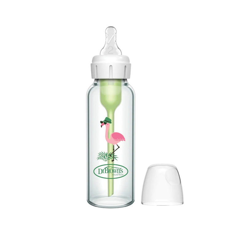 Dr Brown's Options+ Copo Estreito Flamingo 250ml