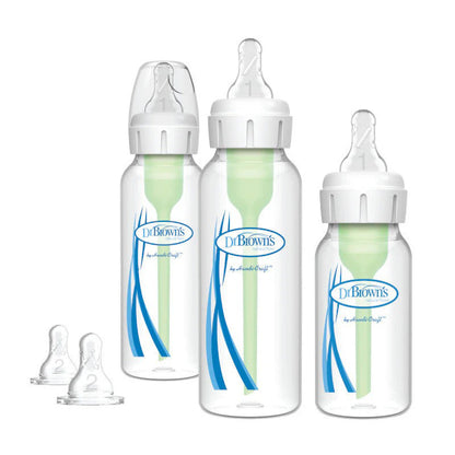 Dr. Brown's Kit inicial para mamadeiras Options+ de gargalo estreito
