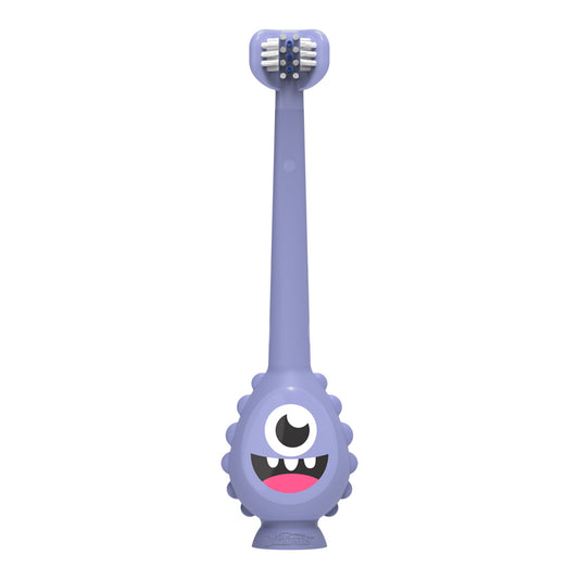 Dr. Brown Monstro roxo infantil ToothScrubber™ do