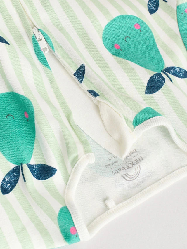 |BabyGirl| Conjunto De 5 Macacões Para Bebês 100% Algodão Com Zíper Multidirecional (0 meses a 2 anos)