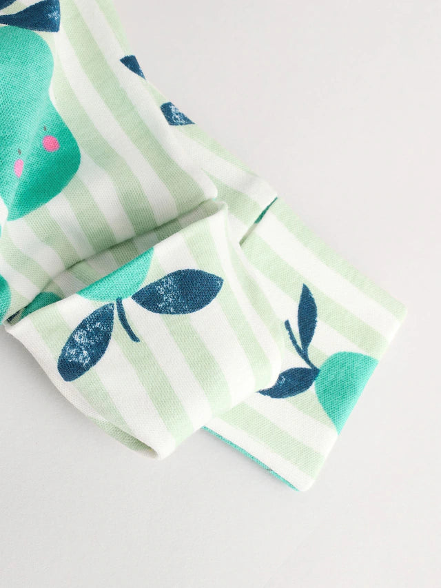 |BabyGirl| Conjunto De 5 Macacões Para Bebês 100% Algodão Com Zíper Multidirecional (0 meses a 2 anos)