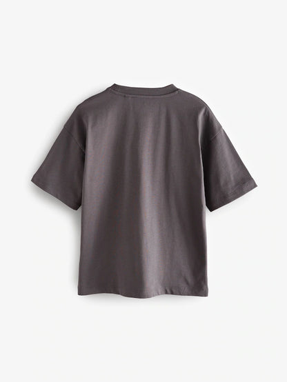 |BigBoy| Camiseta Marrom Licenciada Do Minecraft (3-16 anos)