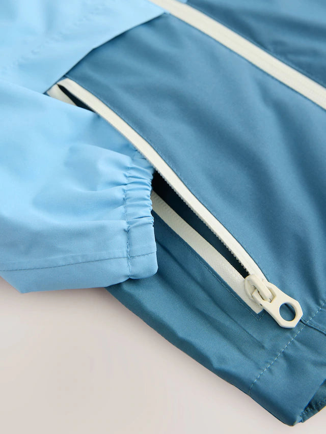 |Boy| Casaco Anorak Leve e Impermeável Azul (3 meses a 7 anos)
