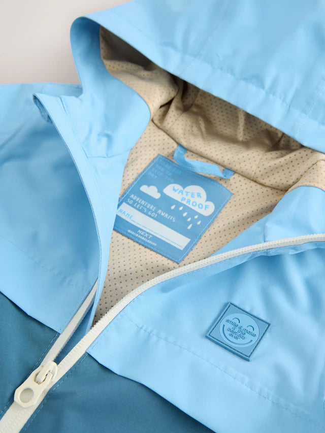 |Boy| Casaco Anorak Leve e Impermeável Azul (3 meses a 7 anos)