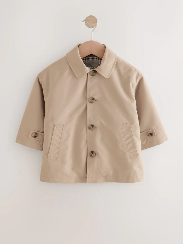 |Boy| Gabardine Neutro Resistente a Chuvas (3 meses a 7 anos)