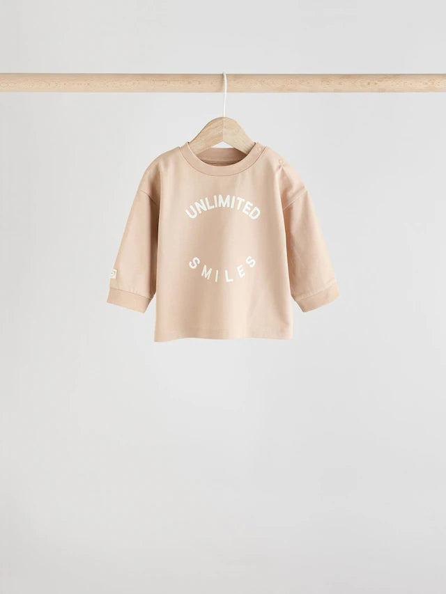 |BabyBoy| Camisetas Mono/Neutral Baby Manga Longa 100% Algodão Pacote com 4