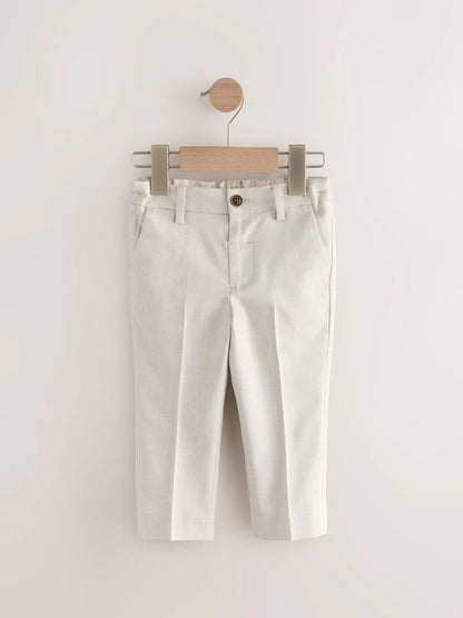 |Boy| Calças Inteligentes Neutras (3 meses a 7 anos)