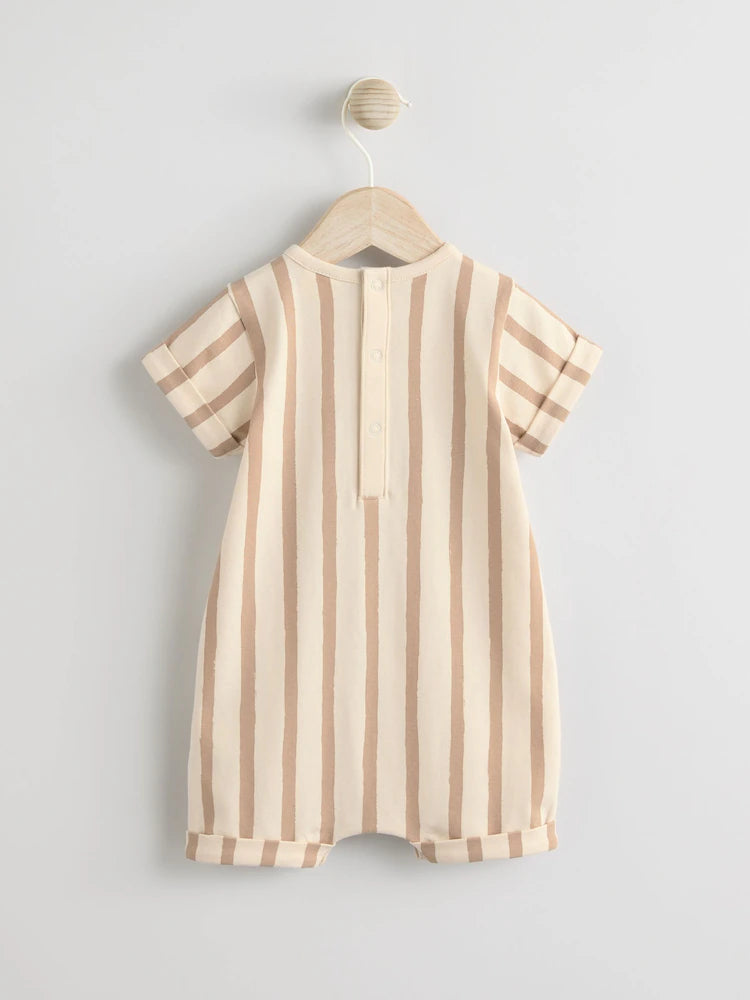 |BabyBoy| Macacão Azul De Malha Para Bebê