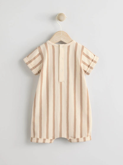 |BabyBoy| Macacão Azul De Malha Para Bebê