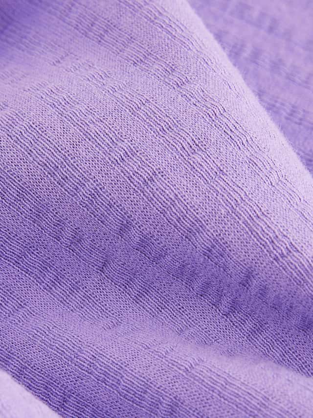 |Girl| Vestido De Manga Curta 100% Algodão Roxo Dog (3 meses a 7 anos)