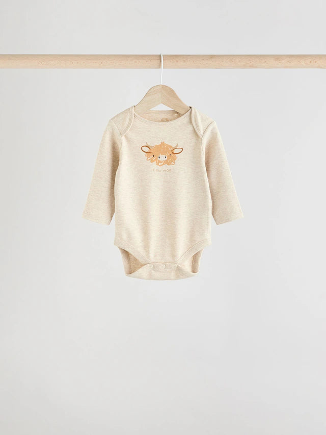 |BabyBoy| Pacote Com 3 Macacões Neutros Hamish Baby 100% Algodão