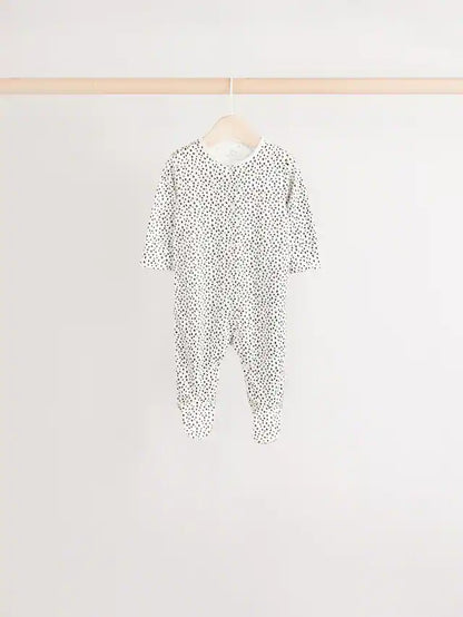 |BabyBoy| Macacão De Dormir 100% Algodão Verde Para Bebês, Pacote Com 5 Unidades (0 meses a 2 anos)