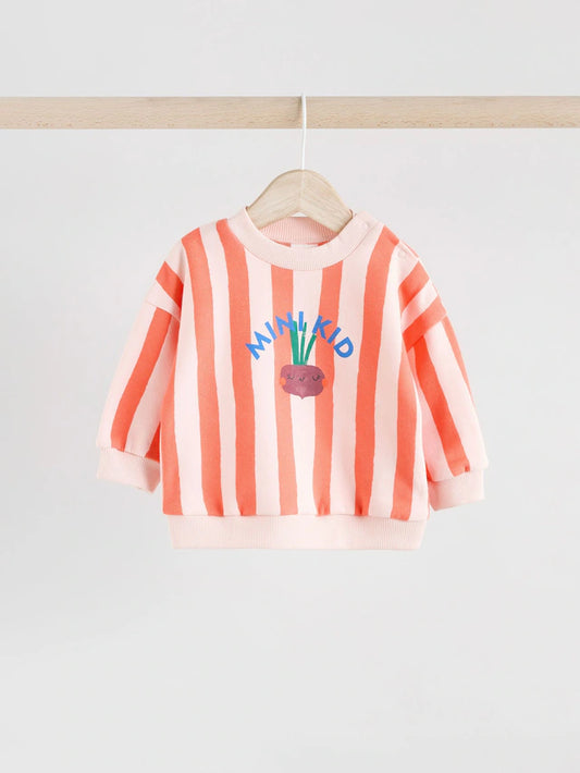 |BabyBoy| Conjunto De Moletom e Shorts Para Bebê Com Estampa Vegetal Brilhante