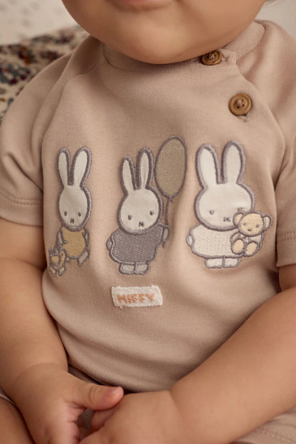 |BabyGirl| Macacão Neutro Miffy Baby 100% Algodão (0 meses a 2 anos)