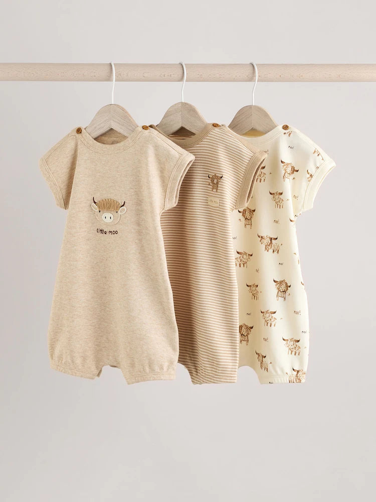 |BabyBoy| Macacão Neutro Hamish Baby 100% Algodão (0 meses a 3 anos)