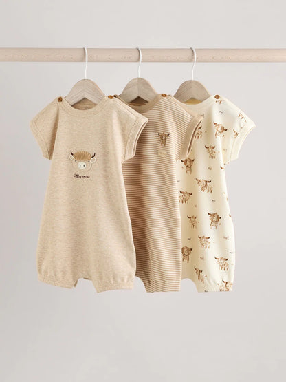 |BabyBoy| Macacão Neutro Hamish Baby 100% Algodão (0 meses a 3 anos)