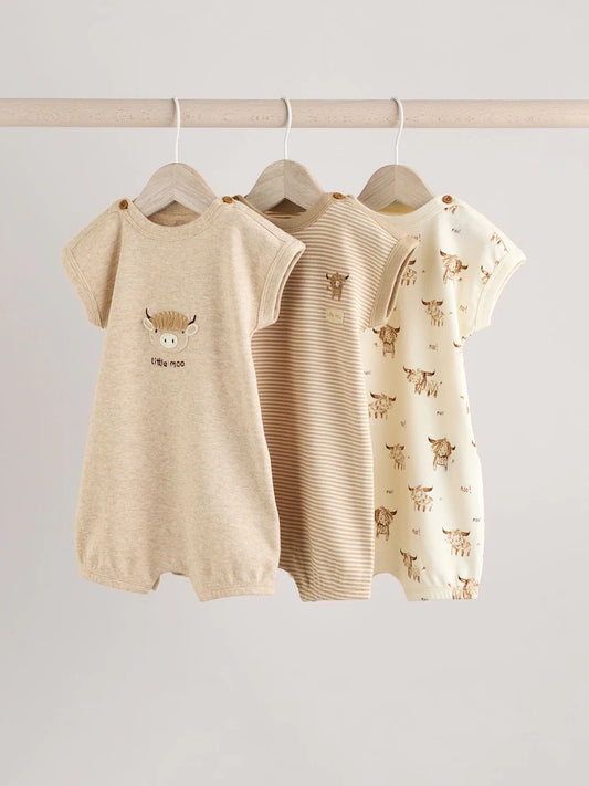 |BabyBoy| Macacão Neutro Hamish Baby 100% Algodão (0 meses a 3 anos)