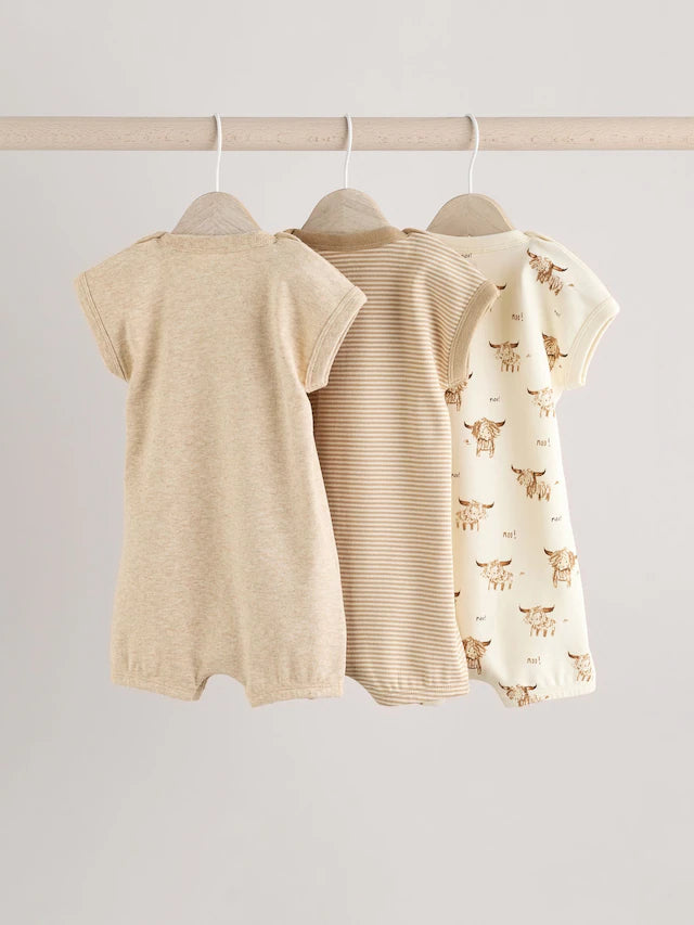 |BabyBoy| Macacão Neutro Hamish Baby 100% Algodão (0 meses a 3 anos)