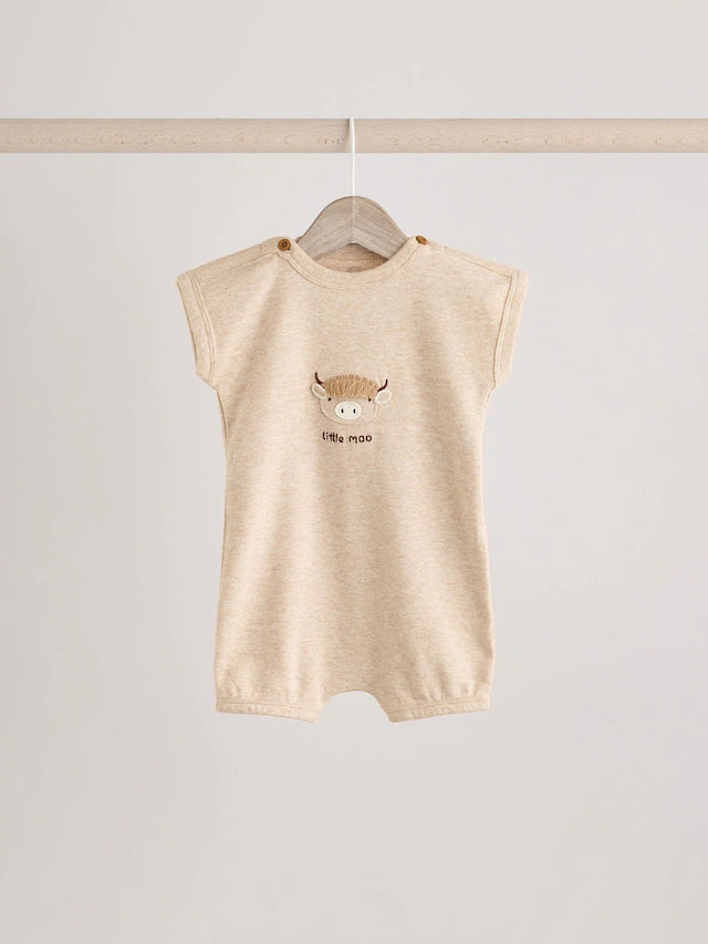 |BabyBoy| Macacão Neutro Hamish Baby 100% Algodão (0 meses a 3 anos)