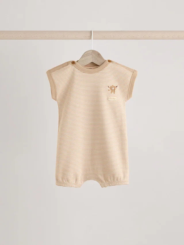 |BabyBoy| Macacão Neutro Hamish Baby 100% Algodão (0 meses a 3 anos)