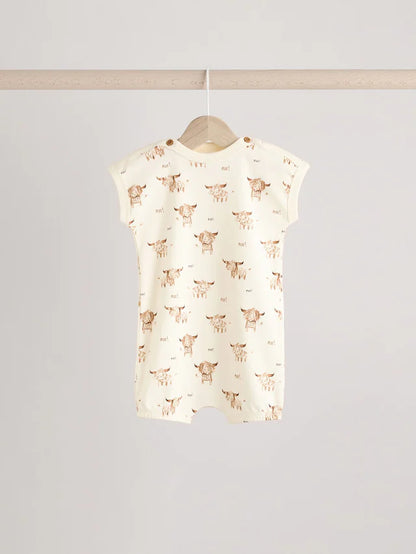 |BabyBoy| Macacão Neutro Hamish Baby 100% Algodão (0 meses a 3 anos)