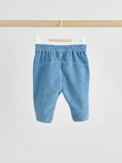 |BabyBoy| Conjunto De 3 Peças De Blusa e Calça Shacket Marrom/Azul Marinho Para Bebê (0 meses a 2 anos)