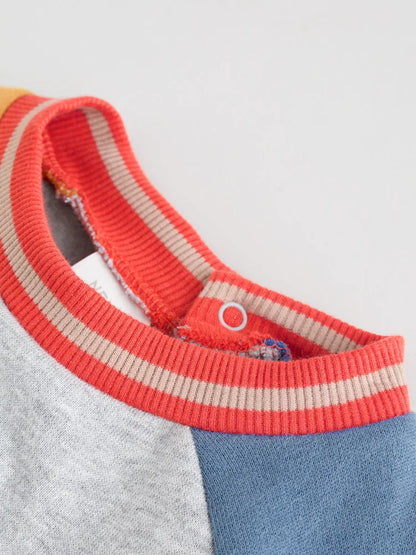 |BabyBoy| Conjunto De Blusa e Calça De Moletom Bright Little Cub Baby (0 meses a 2 anos)