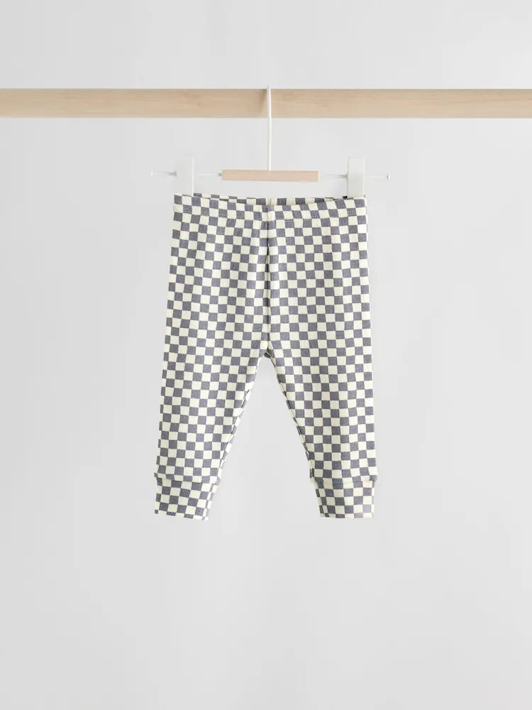 |BabyGirl| Conjunto De Blusa e Leggings De Halloween Para Bebês Com Personagens Pretos e brancos (0 meses a 2 anos)