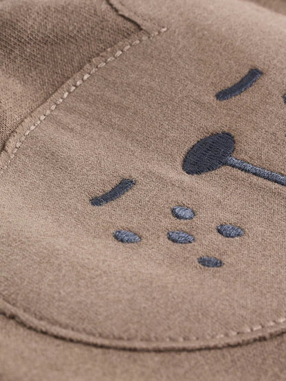 |BabyBoy| Leggings Neutral Bear Baby 100% Algodão, Pacote Com 2 (0 meses a 2 anos)