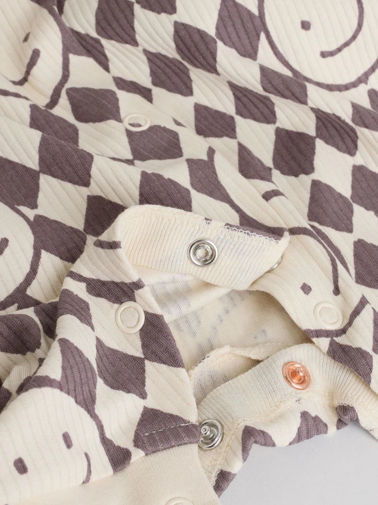 |BabyBoy| Macacão De Dormir Monocromático Sem Pés Para Bebês, Pacote Com 4 (0 meses a 2 anos)