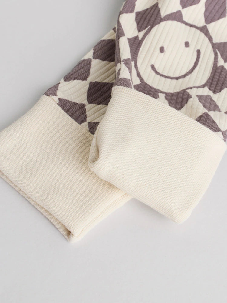 |BabyBoy| Macacão De Dormir Monocromático Sem Pés Para Bebês, Pacote Com 4 (0 meses a 2 anos)