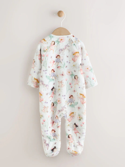 |BabyGirl| Macacão De Lã Creme Para Bebê