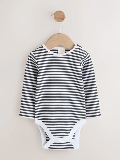 |BabyBoy| Conjunto De Macacão e Macacão Jeans Cinza Carvão Para Bebê (0 meses a 2 anos)