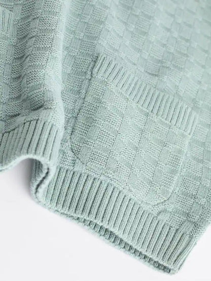 |BabyBoy| Conjunto De Suéter e Leggings De Malha Texturizada Mineral Baby 100% Algodão (0 meses a 3 anos)