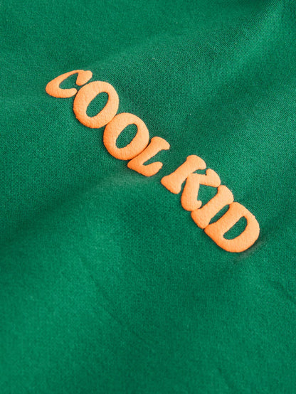 |Boy| Moletom De Malha Com Gola Redonda Estampado Verde/Laranja (3 meses a 7 anos)